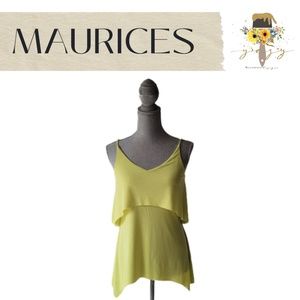 MAURICES Yellow Top SMALL